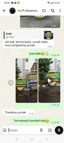 Testimonial Papan Bunga Pernikahan panyaungan