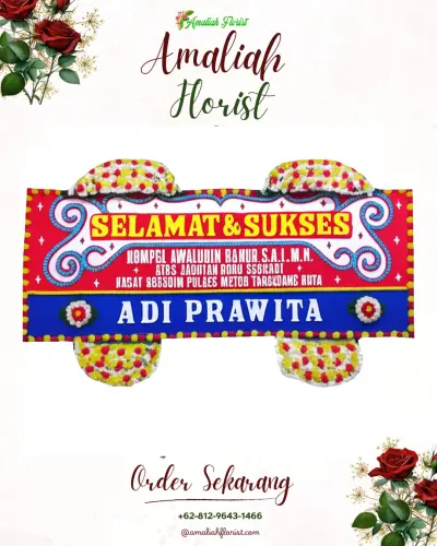 Karangan Bunga Ucapan Selamat panyaungan